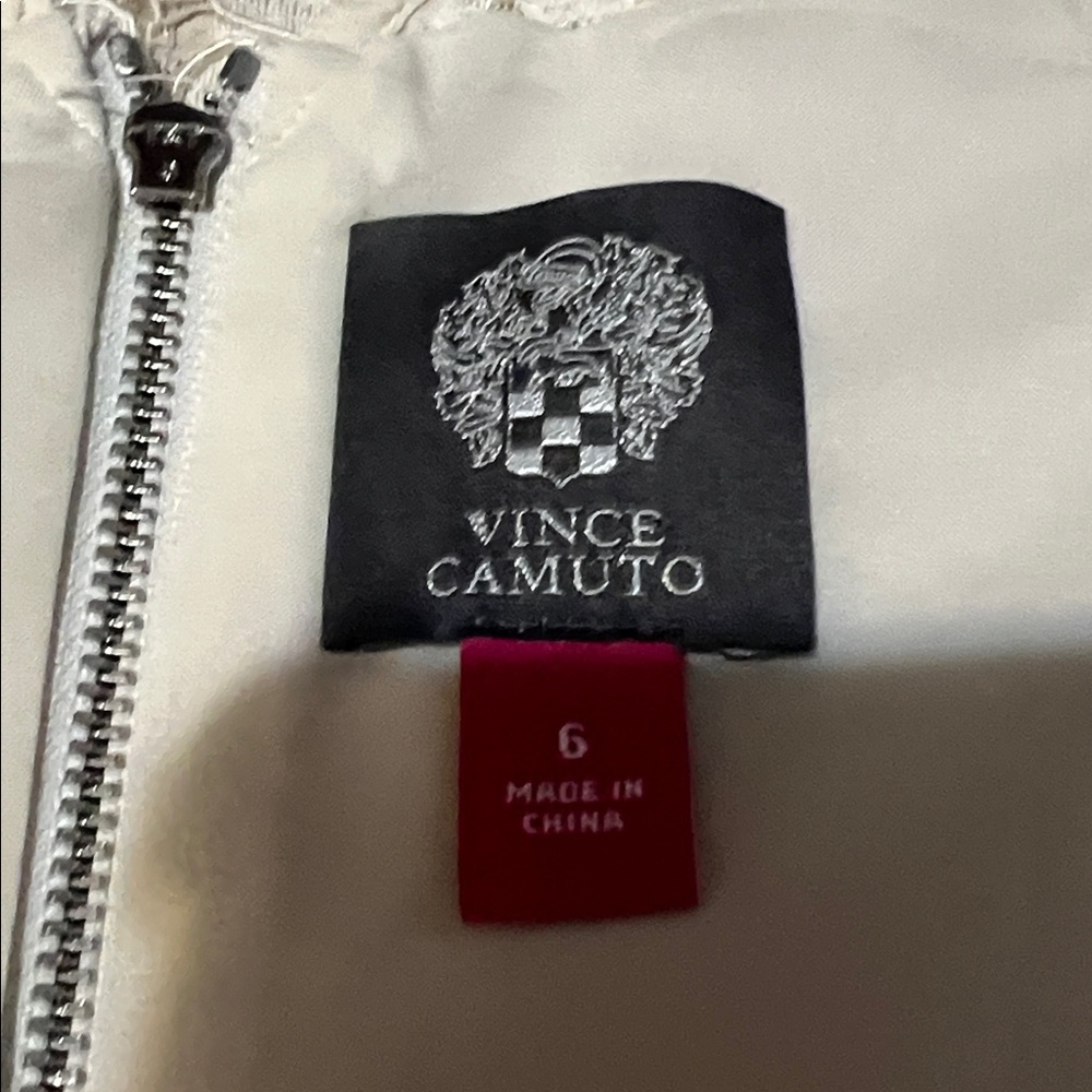 Vince Camuto Cream Lace Dress - Picture 13 of 16